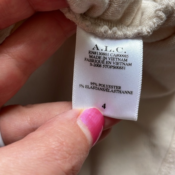 A.L.C. Joss Corduroy Mock Neck Top - Picture 12 of 16